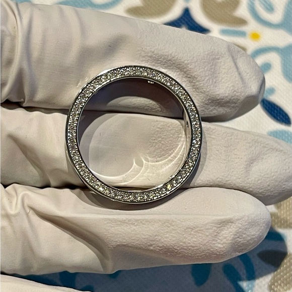 925 Sterling Silver Geometric Minimalist Band Ring - Picture 4 of 8